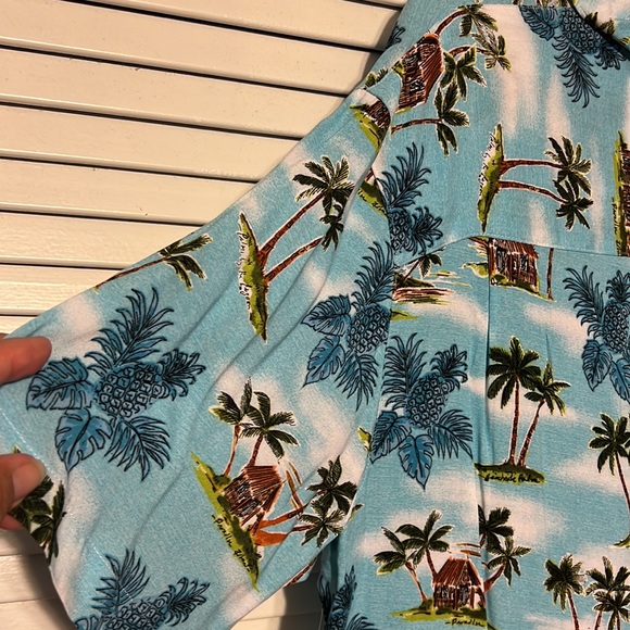 George button down Hawaiian style shirt size xL 46-48 - Picture 8 of 8